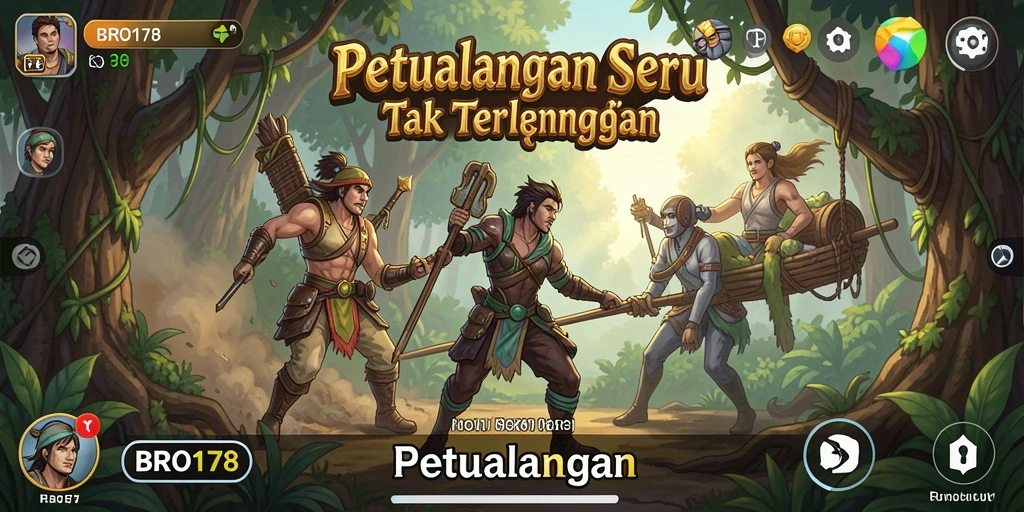 Antarmuka pengguna BRO178 yang menarik dan mudah dinavigasi.