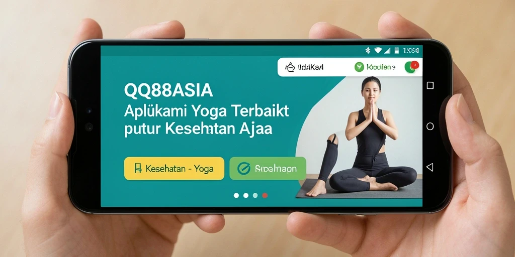 Antarmuka aplikasi Yoga QQ88ASIA yang intuitif dan fungsional.