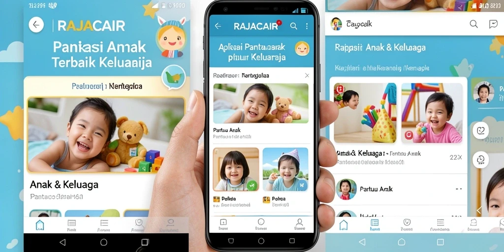 Tampilan antarmuka RAJACAIR yang intuitif dan mudah digunakan.